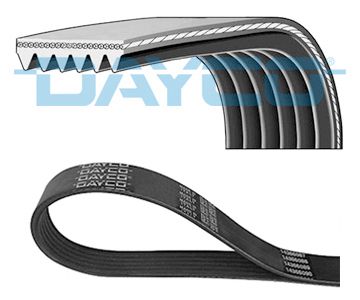 11288646475D 6PK1163 V-Ribbed Belt