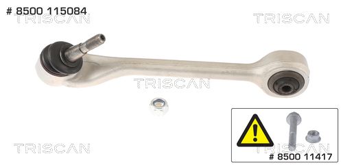 31122347981TS 8500 115084 Control/Trailing Arm, wheel suspension
