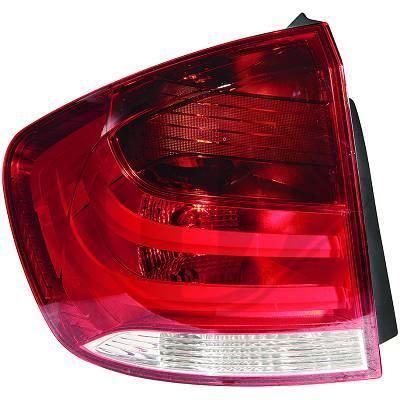 63212992477DR 1265091 Tail Light Assembly