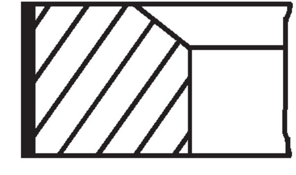 11257840940MO 081 RS 00120 0N0 Piston Ring Kit