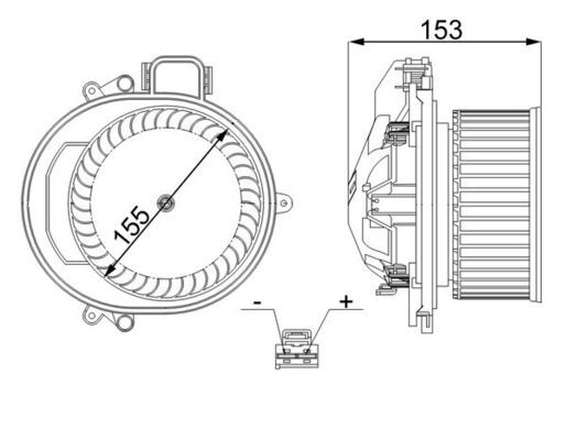64119350395MO AB 257 000S Interior Blower