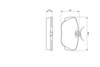34111154377BO2 34111154377 34 11 1 154 377 1154377 0 986 491 730 BMW E30 -  Brake Pad Set, disc brake