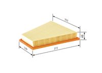 13717582908BO 13717582908 13 71 7 582 908 7582908 F 026 400 149 BMW Z4 (E89) -  Air Filter