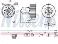 64119242607N 64119242607 64 11 9 242 607 9242607 87240 BMW F18 LCI -  Interior Blower