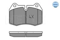 34116761249M 34116761249 34 11 6 761 249 6761249 025 214 7118 BMW E38 -  Brake Pad Set, disc brake
