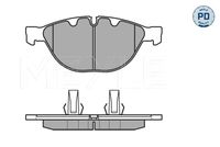 34116763652M2 34116763652 34 11 6 763 652 6763652 025 237 9120/PD BMW E65 -  Brake Pad Set, disc brake