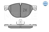 34116793021M1 34116793021 34 11 6 793 021 6793021 025 250 4519 BMW F02 -  Brake Pad Set, disc brake