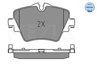34116890553M1 34116890553 34 11 6 890 553 6890553 025 256 1718 BMW G20 -  Brake Pad Set, disc brake